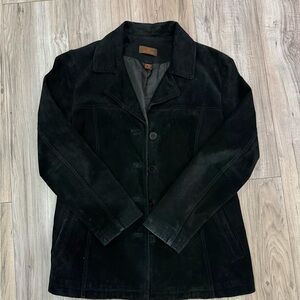 Danier Black Suede Jacket